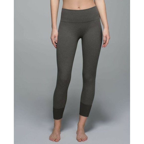 Lululemon Ebb to Street Pant Heathered Wren Leggings Size 8 - Picture 1 of 11